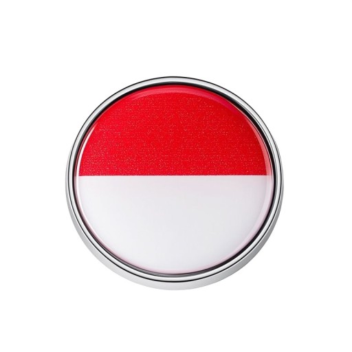 Indonesiens flagga klistermärke