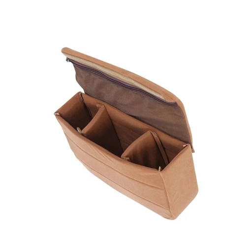 Indvendig taske til kamera 33,5 × 8 × 21,5 cm Fløjlindsats med skillevægge Beskyttende organizer til rygsæk