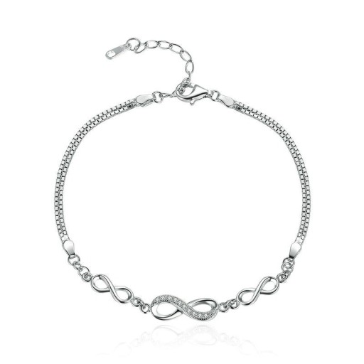 Infinity-Kettenarmband für Damen