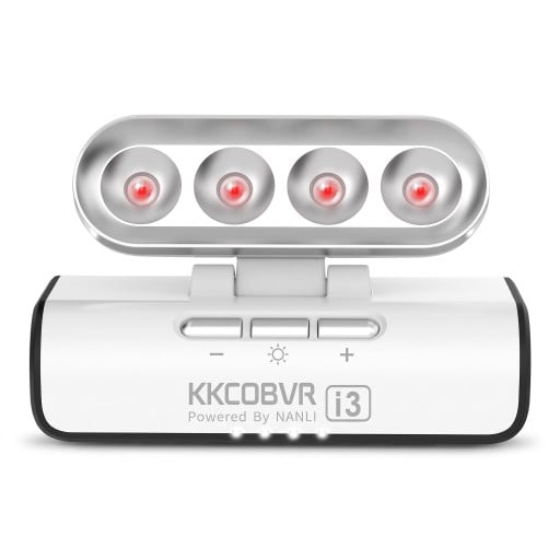 Infračervenowe światło do okularów VR z 4 poziomami intensywności w białym kolorze dla lepszego śledzenia z Meta Quest 3/3S/2/1/Pro Apple Vision Pro