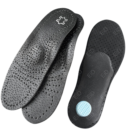 Inserții ortopedice pentru încălțăminte Culoare neagră Absorbție șocuri Suport pentru arc plantar Confortabil de purtat Material respirabil Mărime universală