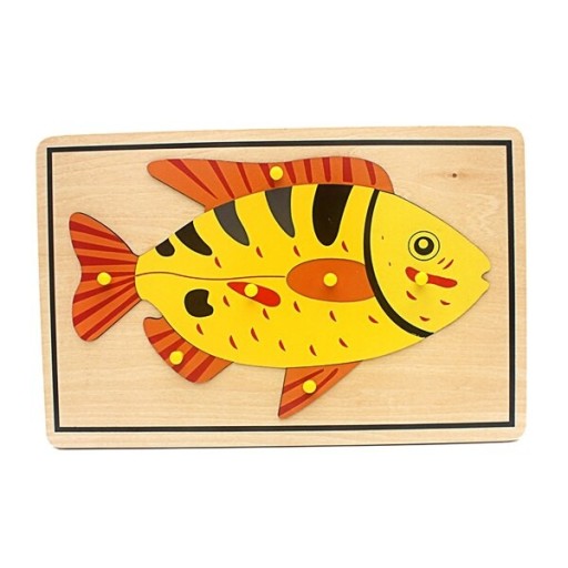 Inserto de madera para animales