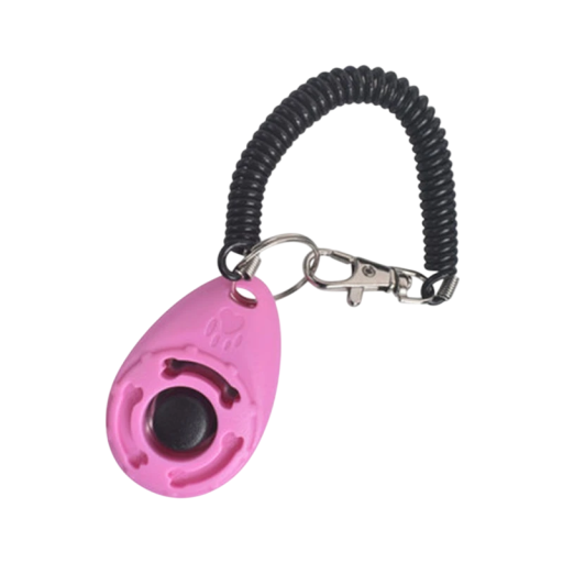 Instrument portabil de dresaj pentru câini și pisici, buton sonor cu curea reglabilă, breloc, ajutor pentru animale de companie