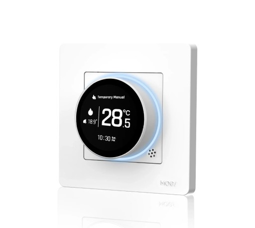 Inteligentný termostat pre plynový kotol a karmu programovateľný izbový regulátor teploty s displejom a WiFi ovládaním