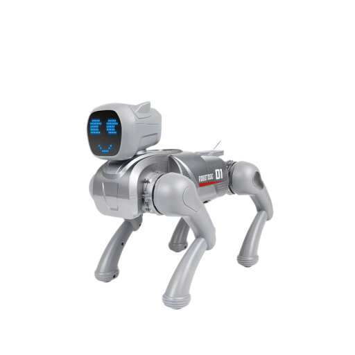 Intelligens robotkutya X1 hangvezérléssel LED kijelzővel, énekel és táncol 16,5 x 23,5 x 31 cm Bluetooth és programozási alkalmazás gyerekeknek