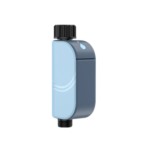 Intelligenter automatischer Bewässerungs-Timer mit LCD-Display, WiFi-Steuerung, IP65, 3/4" Wasserhahn-Adapter, 1/2" mobile App, 4x AA Batterien