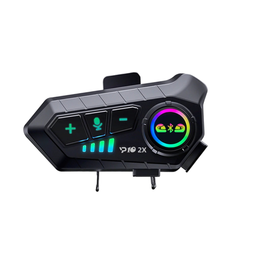 Intercom Bluetooth para capacete Handsfree para moto Headset sem fios para capacete de motociclista À prova de água
