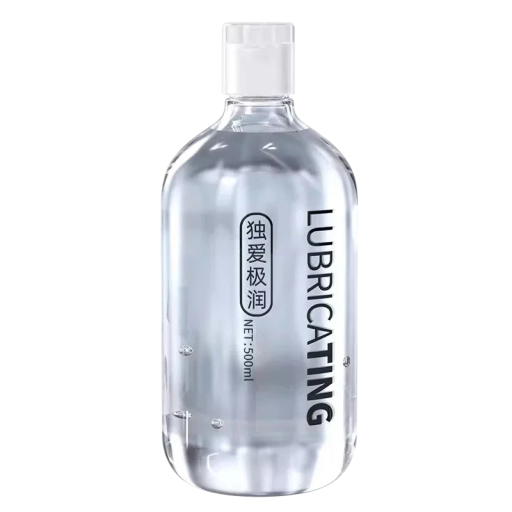 Intimní gel na vodní bázi 500 ml Zásobní balení pro citlivou pokožku Hedvábná tekutá textura bez zbytků Kompatibilní s pomůckami i kondomy