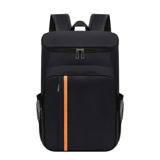 Isolerende reisrugzak waterdicht 28×18×41 cm oxfordstof therm uitvoering voor het vervoeren van voedsel en dranken onderweg