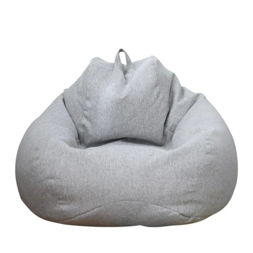 Istuinsäkkipäällinen 70×80 cm vetoketjulla vaahtopallojen ja kankaan täyttämiseen mukavaa istumista varten sisä- ja ulkotiloissa