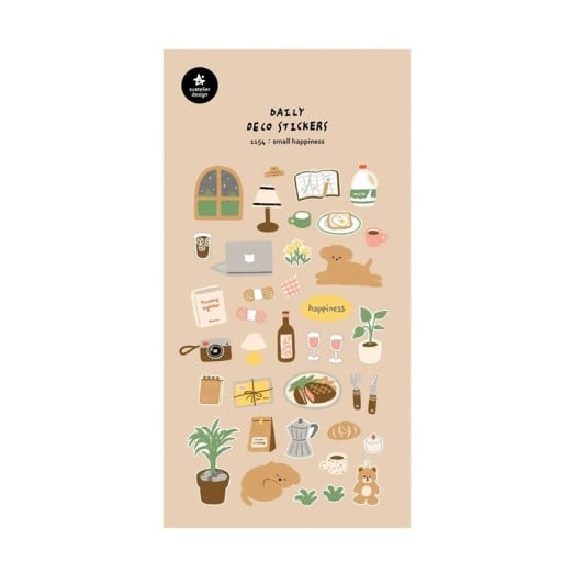 Itsekiinnittyvät tarrat, joissa on kodin ja sisustuksen teemoja 9,2x15 cm paperi värilliset scrapbooking-diariin, koristeeksi vihkoihin ja albumeihin