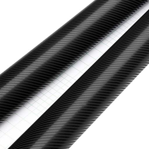 Itseliimautuva kalvo 152x200 cm 4D hiilikalvo autoon Vedenpitävä PVC-kalvo Konepellille tarkoitettu virityskalvo Ajoneuvojen koristeluun
