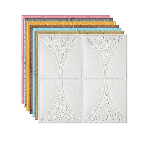 Itseliimautuva seinätapetti 70 cm x 70 cm 5 kpl