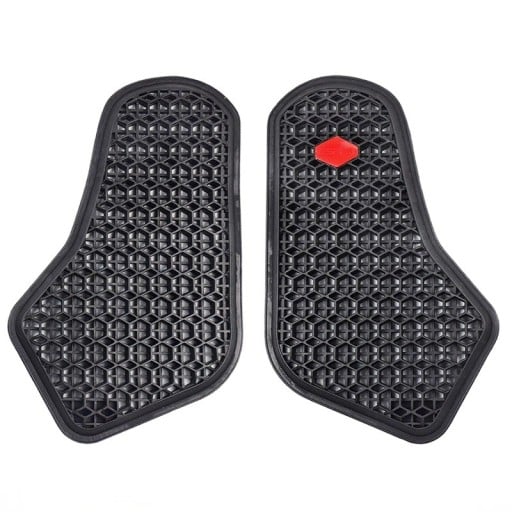Jachetă de motocicletă moale, inserție 29,5x18 cm, protecție pentru piept, căptușeală armură pentru îmbrăcăminte moto, accesorii de protecție