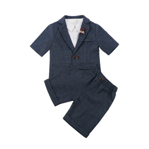 Jacke, Hemd und Shorts für Jungen