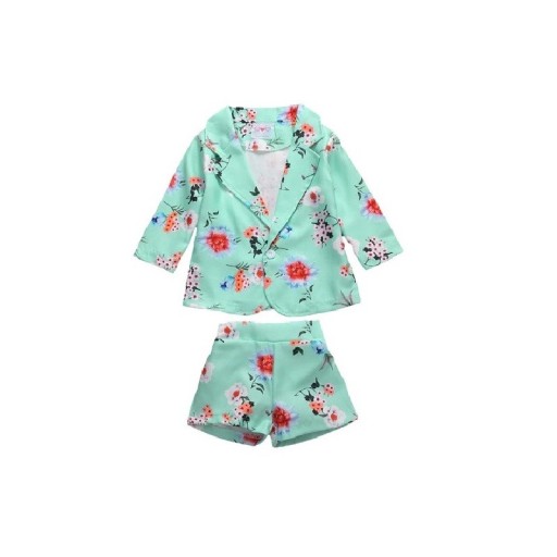 Jacke und Shorts für Mädchen L1407