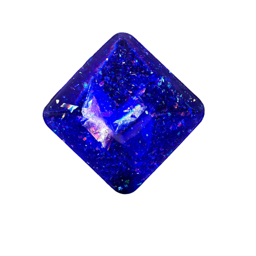 Jalokiven muotoinen lasten spinneri