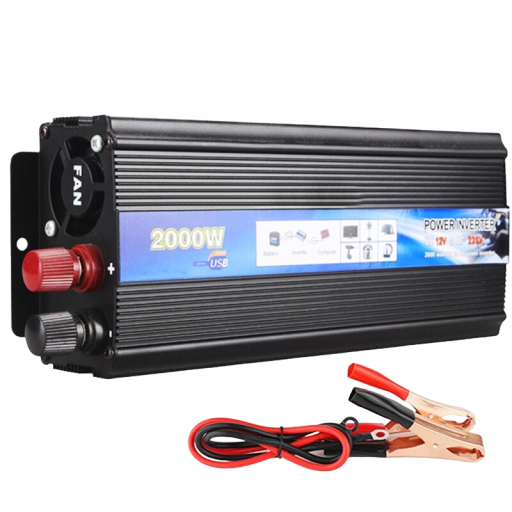 Jännitteenmuunnin 12 V - 220 V 2000 W
