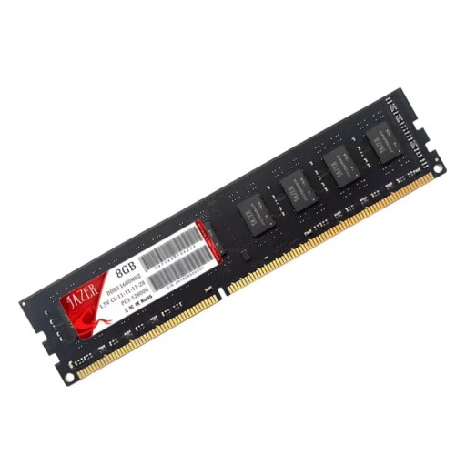 JAZER DDR3 RAM 8GB 1600MHz 1.5V Memorie Desktop DIMM Compatibilă cu AMD și Intel Design Nou Instalare Ușoară Performanță Ridicată Multitasking
