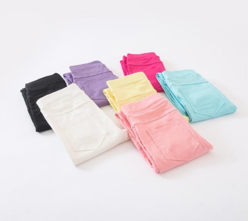 Jeans colorati da ragazza J3137