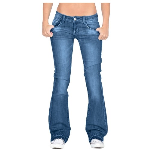 Jeans da donna a zampa A201