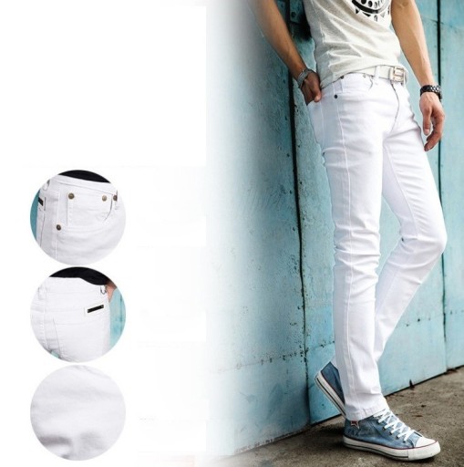 Jeans da uomo - Bianchi