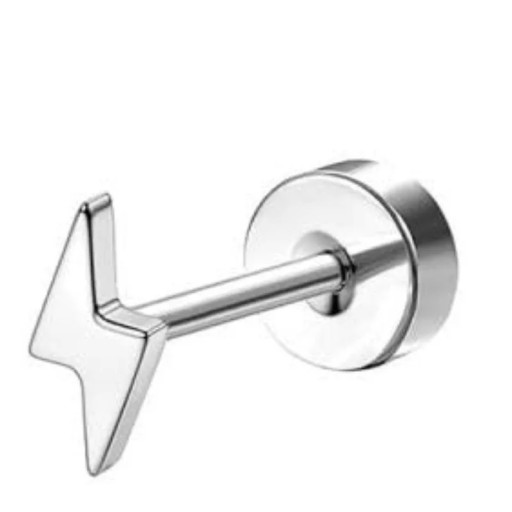 Jemné náušnice z chirurgickej nerezovej ocele s motívom blesku sú vhodné pre citlivé uši, ľahké na nosenie a ideálne pre každodenný štýl.