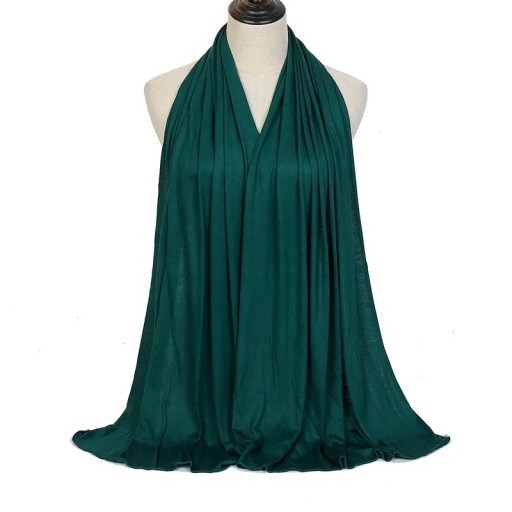Jersey hijab 170x60 cm lichte elastische sjaal voor het bedekken van haar en nek geschikt voor dagelijks gebruik en gebed