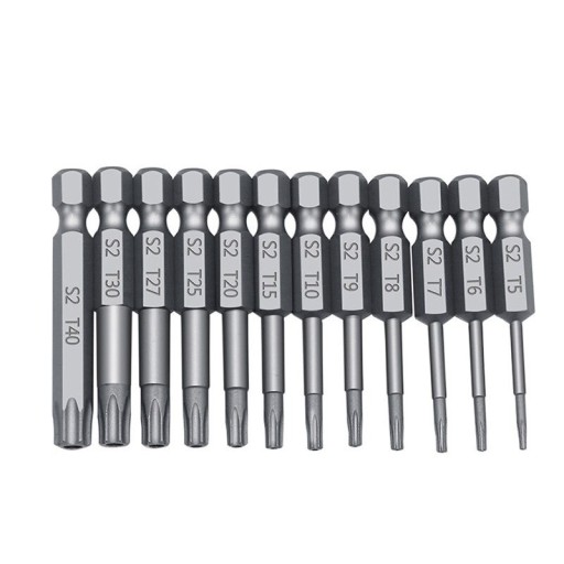 Jeu de bits 50 mm 12 pcs