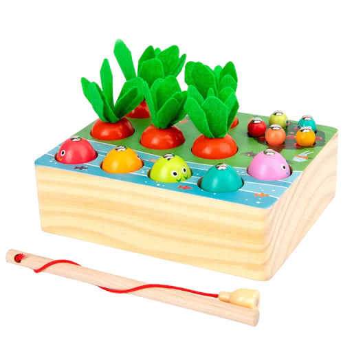 Jeu de collecte de carottes
