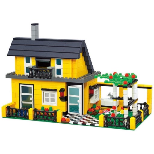 Jeu de construction maison 449 pièces