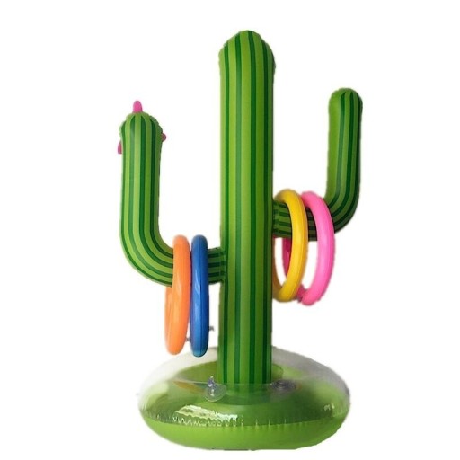Jeu de lancer cactus et anneaux