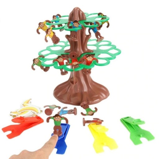 Jeu de singe sautant