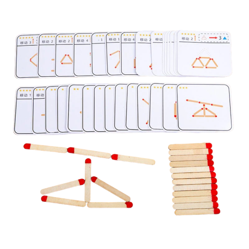 Jeu éducatif de bâtonnets
