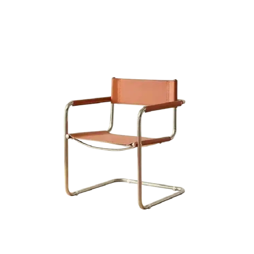 Jídelní židle s područkami Konzolová podnož Šířka 60 cm výška 80 cm i sedák 43 cm Nerezová ocel a PVC Do kuchyně jídelny i kanceláře