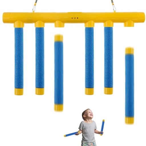 Joc interactiv cu bețe căzătoare Joc din plastic pentru copii și adulți Dezvoltă atenția, coordonarea și reacțiile rapide Jucărie reîncărcabilă