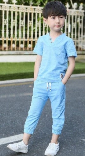 Jongens T-shirt en broek L1602