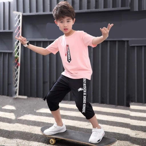 Jongens T-shirt en broek L1667