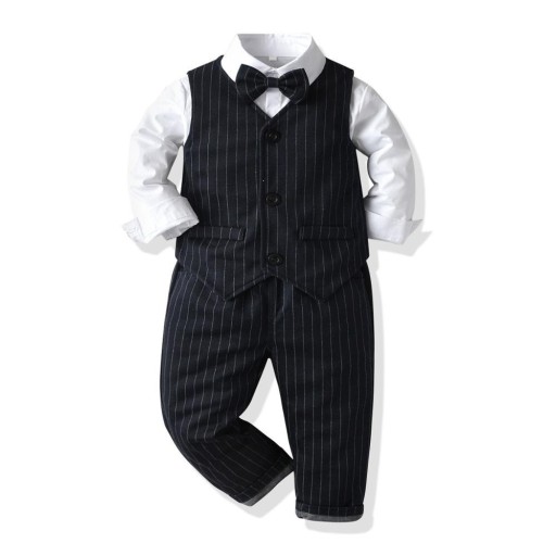 Jongensvest, shirt en broek B1367