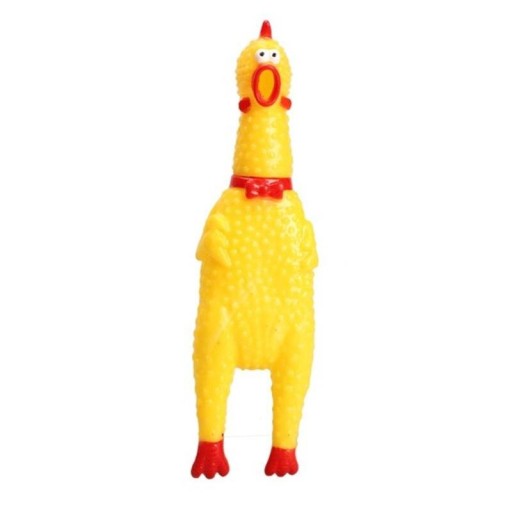 Jouet à sifflet pour chiens - poulet