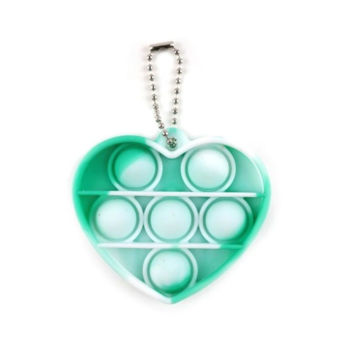 Jouet anti-stress Pop it en forme de cœur