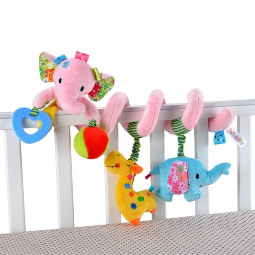 Jouet de lit spirale éléphant