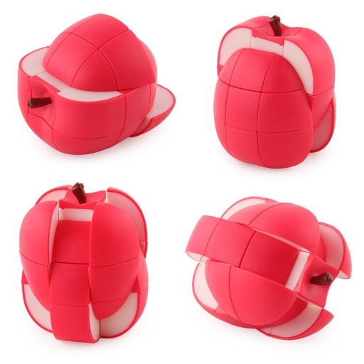 Jouet en bois pliable en forme de fruits