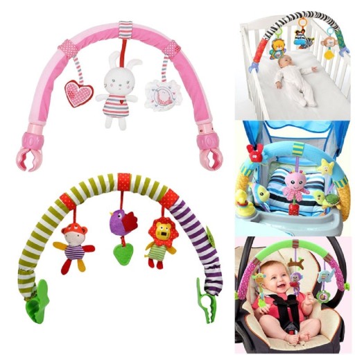 Jouet en peluche pour poussette