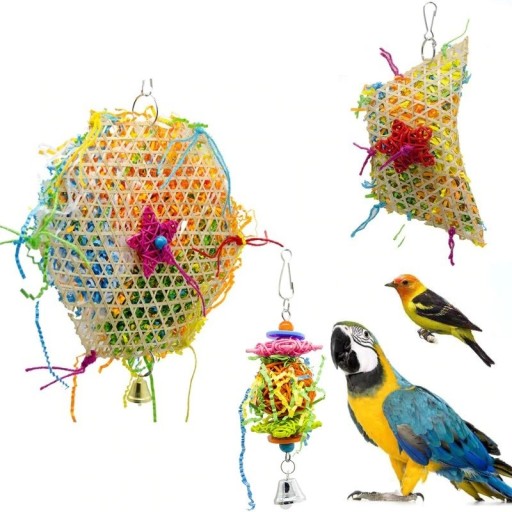 Jouet suspendu pour oiseaux C759