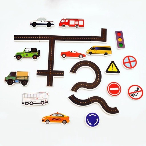 Jouets de bain route 23 pcs
