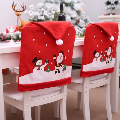 Jouluinen tuolinpäällinen