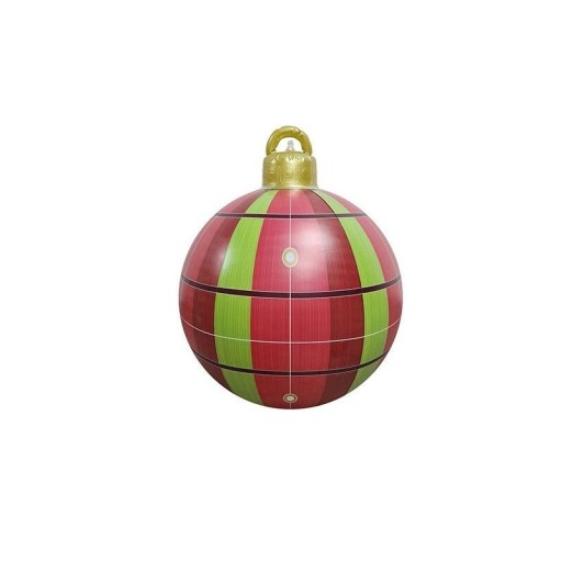 Joulukoristeen puhallettava koriste 60 cm P4067