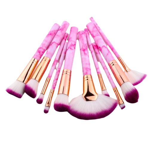 Juego de 10 brochas de maquillaje