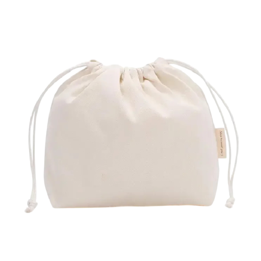 Juego de 10 unidades de Bolsas de Algodón con Cierre de Cordón 30x40 cm algodón natural bolsas de almacenamiento para hierbas jabones y objetos grandes